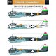 1/48 ユンカースJu88 「ハンガリー空軍」 (2機分国籍マーク付)
