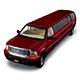 1/18 フォード Excursion リムジン 2004 Toreador レッド