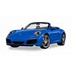 1/87 ポルシェ 911 カレラ2 カブリオレ ブルーメタリック
