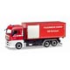 1/87 MAN TGX XLX ロールオフ コンテナトラック エッセン消防署