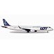 1/500 E195 LOT ポーランド航空 SP-LNF