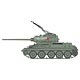 1/35 シリア陸軍 T-34/85 プラモデル