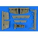 1/48 サーブJ29トゥナン 脚格納庫セット (P社用)