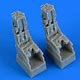 1/72 F-14D用 NACES射出座席 (ベルト付) (2個入) (F社用)