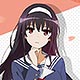 冴えない彼女の育て方♭ ミニタペストリー 霞ヶ丘詩羽
