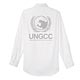 ゴジラ 国連G対策センター オックスフォードシャツ(長袖)/WHITE-L