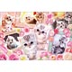 ジグソーパズル ペット 恋するにゃんこ 1000ピース(P61-425)