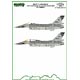 1/48 F-16A/B台湾空軍「終戦70周年記念」 デカール2種