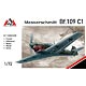1/72 独・メッサーシュミットBf109C-1・ドイツ空軍 プラモデル