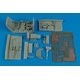 1/32 Bf109F-2/4 コックピットセット (H社用)