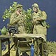 1/35 WWII英 将校&伝令兵&司令部セット フランス1940(2体セット)