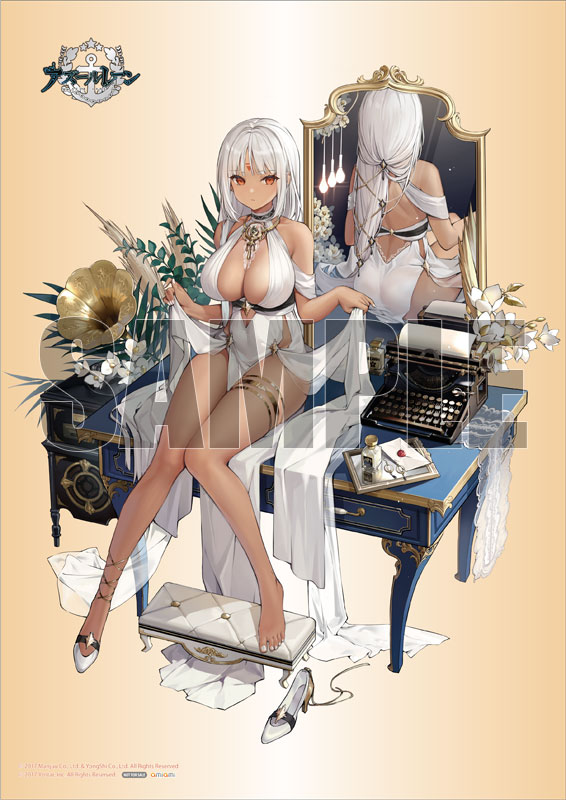 アズールレーン マサチューセッツ ドレッシービューティーVer. アリスグリント あみあみ限定特典画像