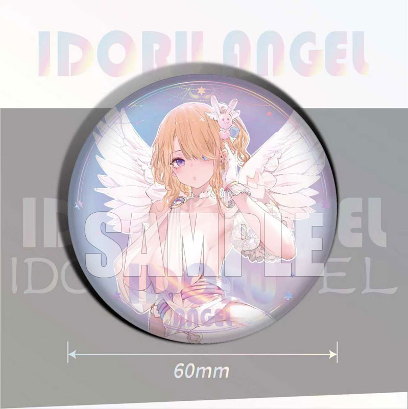 アイドル エンジェル 1/6 フィギュア あみあみ限定特典 缶バッジ