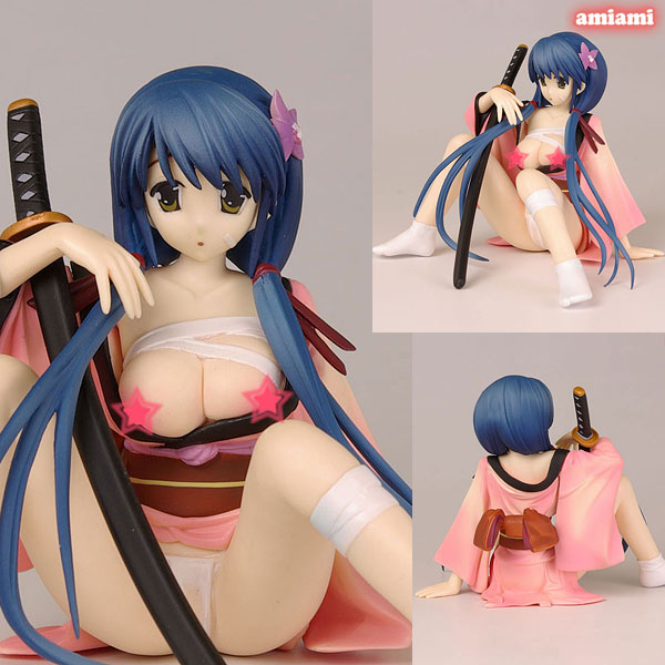 【中古】ソリッドシアター女の子シリーズ 着物の女の子 五十鈴紬 （通常版） 1/8 完成品フィギュア[ソリッドシアター]