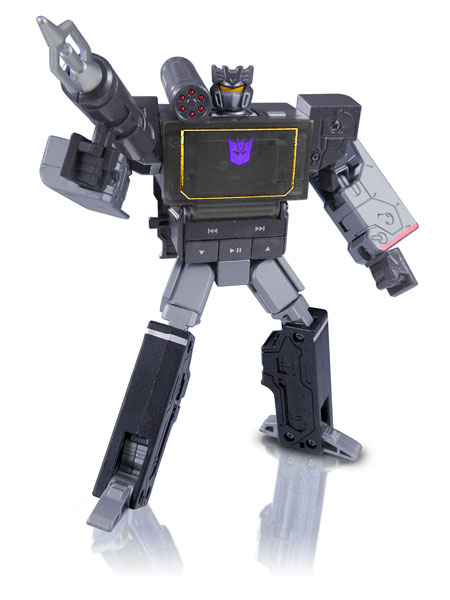 トランスフォーマーサウンドウェーブブラスターブラック