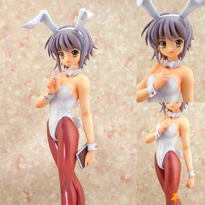 涼宮ハルヒの憂鬱 長門有希 バニーガール ホワイトVer. 1/6 完成品 