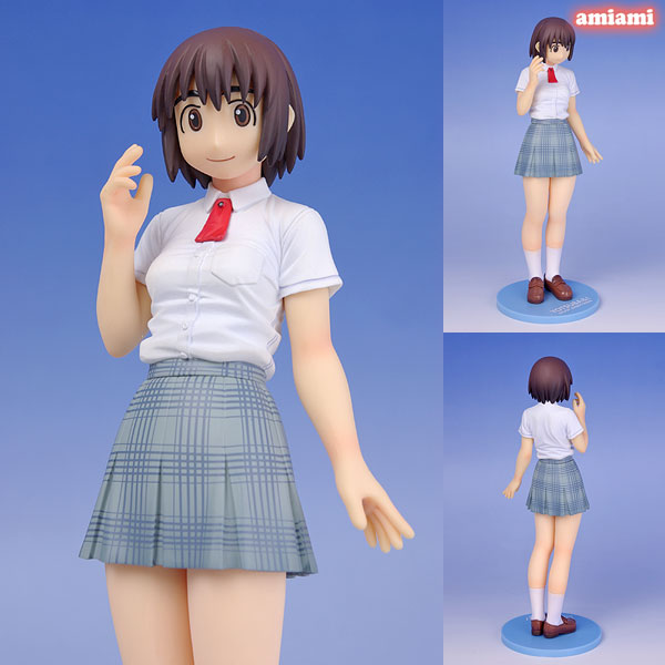 【中古】よつばと！ 綾瀬風香 制服Ver. 完成品フィギュア[海洋堂]