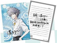 ヱヴァンゲリヲン新劇場版：序 ブロマイド D（カヲル）メモカード付き　渚 カヲル ヱヴァンゲリヲン新劇場版：序 ブロマイド D（カヲル）（再販