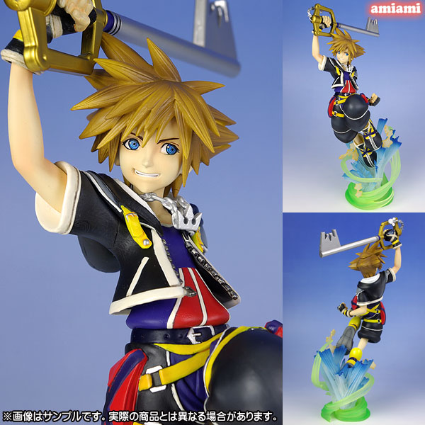 正規品 スタティックアーツ KINGDOM HEARTS II ソラ フィギュア 年末の ...