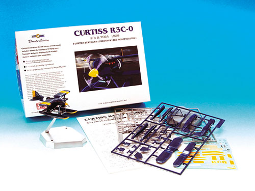 紅の豚 1/72 カーチスR3C-0非公然水上戦闘機 プラモデルキット[ファインモールド]《在庫切れ》