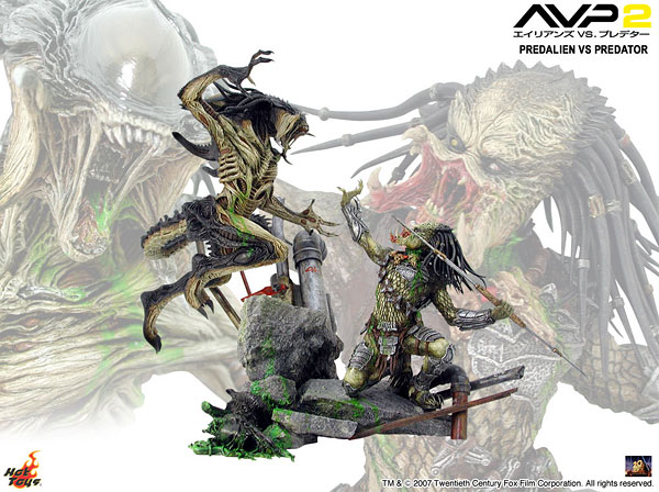 ジオラマ・マスターピース AVP2 プレデリアンVSプレデター 単品