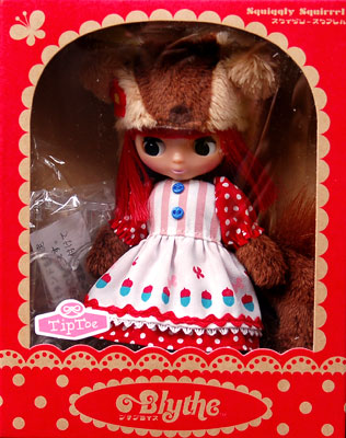 【中古】(本体A-/箱B)着ぐるみプチブライス KPBL-15 スクイグリースクアレル[イー・レヴォリューション]《発売済・在庫品》