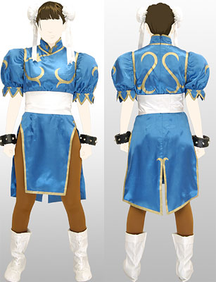 ストリートファイター 春麗 コスチュームセット/レディースM[コスパ