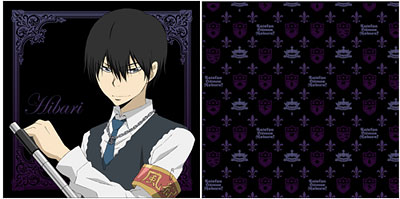 家庭教師ヒットマンREBORN！ 雲雀 モノグラム クッションカバー[コスパ]《在庫切れ》