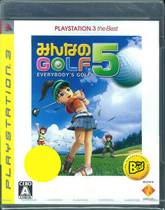 Ps3 みんなのgolf 5 Playstation 3 The Best ０８年廉価版 Sce 在庫切れ