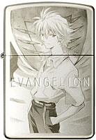 新世紀エヴァンゲリオン 貞本義行ジッポー TYPE-KAWORU（カヲル