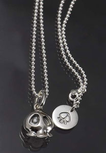ヤッターマン シルバーアクセサリー ドクロベエ ネックレス/L[ビー 