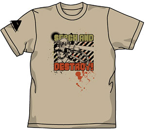 ヘルシング セラス Ｔシャツ/サンドカーキ-XL（再販）[コスパ]《在庫切れ》