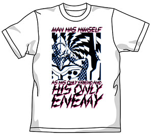 ヱヴァンゲリヲン新劇場版 初号機ENEMY Ｔシャツ/ホワイト-L(新世紀エヴァンゲリオン)[コスパ]