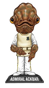 スター・ウォーズ ワッキーワブラー アクバー提督 単品[ファンコ