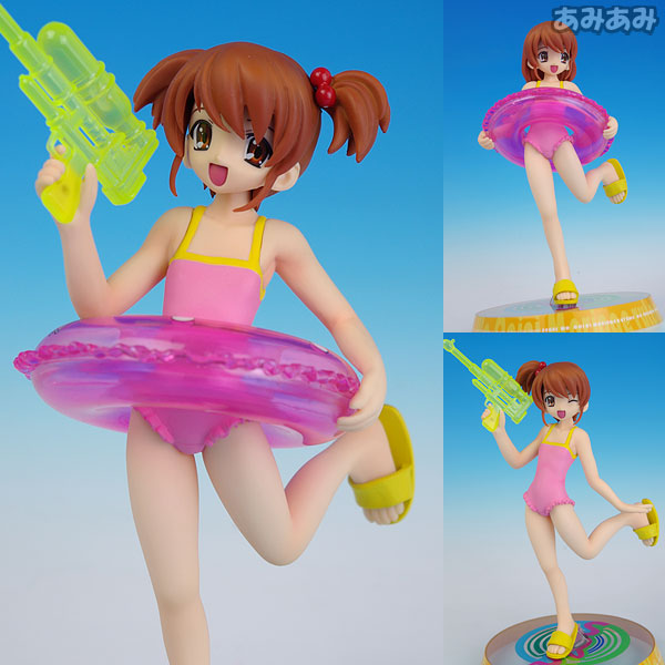 【中古】涼宮ハルヒの憂鬱 キョンの妹 水着Ver. デラックス版 1/10 完成品フィギュア[WAVE]