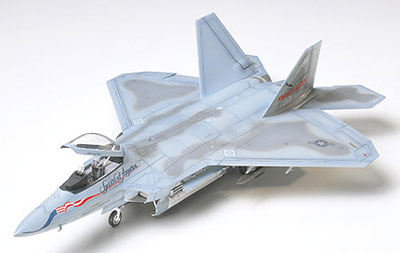 1/72 ウォーバードコレクション No.63 F-22 ラプター プラモデル