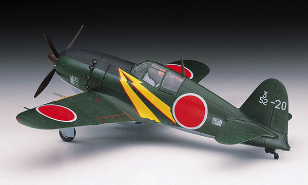 1/72 三菱 J2M3 局地戦闘機 雷電 プラモデル[ハセガワ]