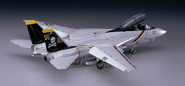 1/72 F-14A トムキャット（ハイビジ） プラモデル（再販）[ハセガワ