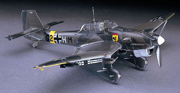 1/48 ユンカース Ju87B-2 スツーカ プラモデル[ハセガワ]《在庫