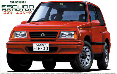 プラモデル 1/24 スズキエスクード'94 [フジミ模型]《在庫切れ》