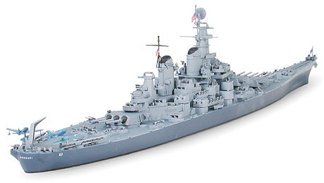 1/700 ウォーターラインシリーズ アメリカ海軍 戦艦ミズーリ プラモデル[タミヤ]《在庫切れ》