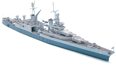 1/700 ウォーターラインシリーズ アメリカ海軍重巡洋艦 インディアナポリス プラモデル[タミヤ]《在庫切れ》