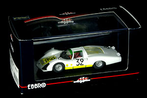 レジンミニチュアモデル 1/43 ポルシェ 906/6LH LE MANS ＃32 ホワイト