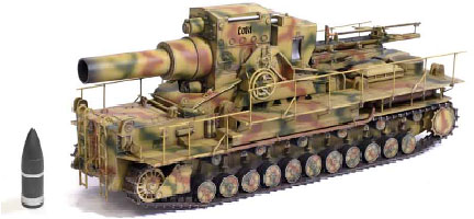 塗装済完成品 1/35 ドイツ軍 54cm 自走臼砲“ロキ”（再販）[ドラゴン 