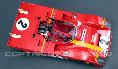 完成品ダイキャストモデルカー 1/18 フェラーリ 312PB -＃(2)（同梱不可品）[gmp]《在庫切れ》