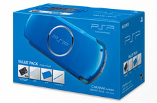 旧版】PSP-3000本体 バリューパック バイブラント・ブルー（再販）[SCE