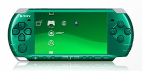 PSP-3000 本体 グリーン PSP-3000本体 スピリティッド・グリーン 単品[SCE]《在庫切れ》