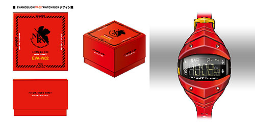 ヱヴァンゲリヲン新劇場版 オリジナルデザイン・ウォッチ EVA-W02(新