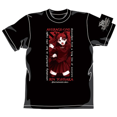 Fate/unlimited codes(フェイト/アンリミテッドコード) 遠坂凛Tシャツ Fate/unlimited codes(フェイト/アンリミテッドコード) 遠坂凛Tシャツ