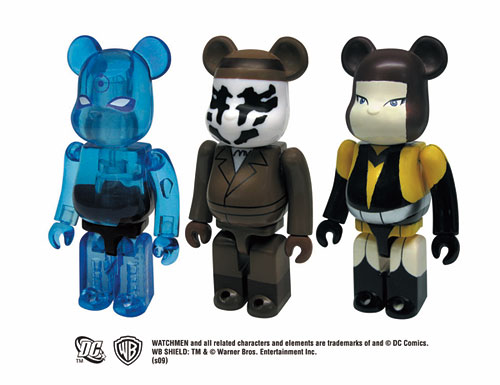 ベアブリック-000WMB ウォッチメン 3体パック セットB